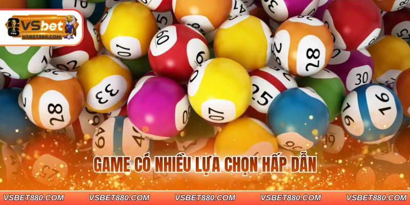 Game có nhiều lựa chọn hấp dẫn