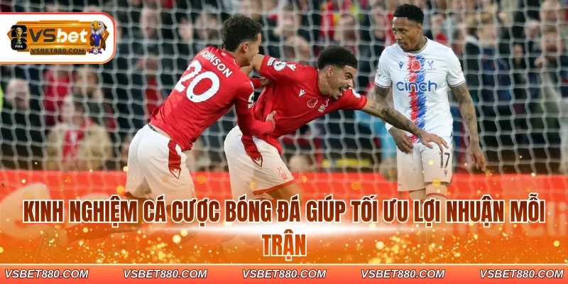 Kinh nghiệm cá cược bóng đá giúp tối ưu lợi nhuận mỗi trận