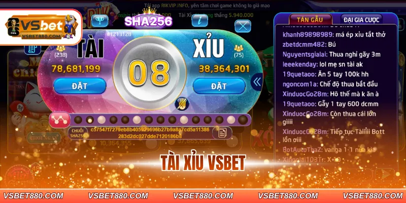 tài xỉu VSBET